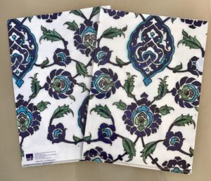 Tile, Ottoman Front and back view
